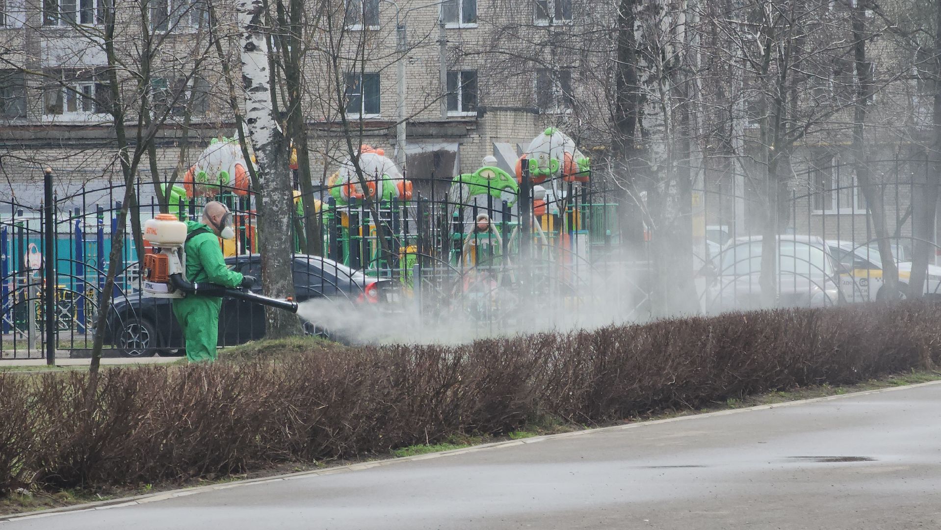 Павловский Посад, Городской округ Павловский Посад, Парк, Клещи, Обработка, Погода,