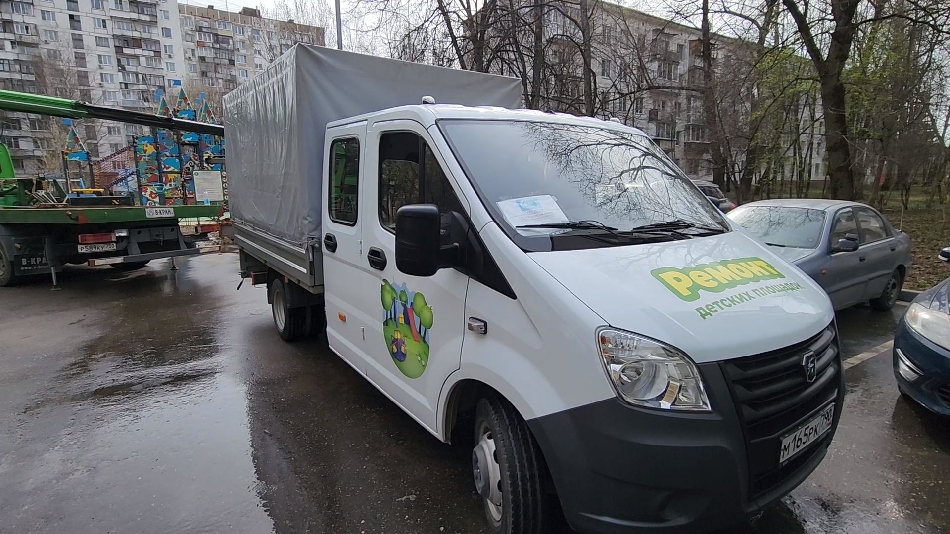 Одинцово, густ, густ мо, детские игровые площадки, ремонтная бригада, мбу,