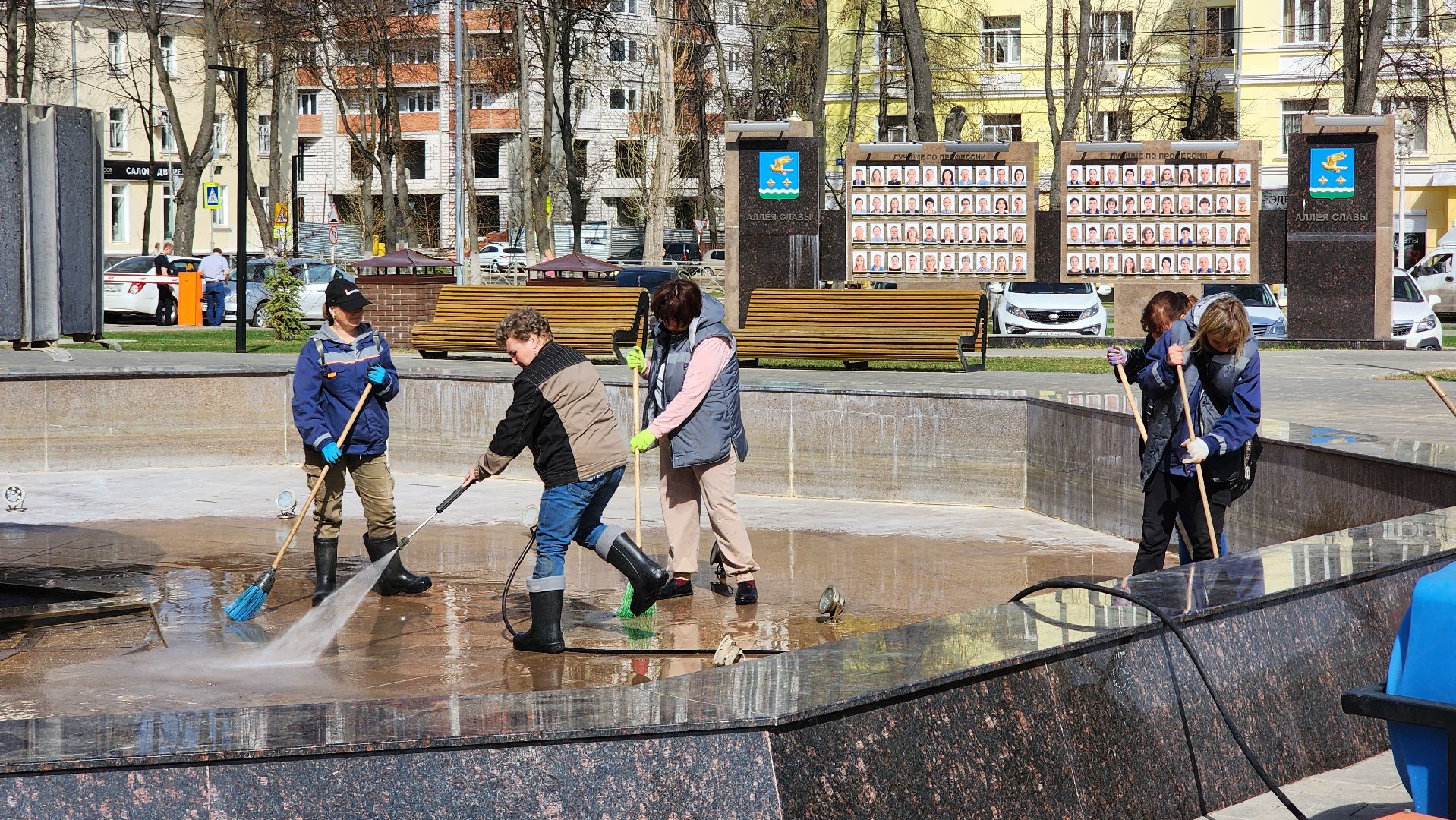 благоустройство 2024, ступино, фонтаны,