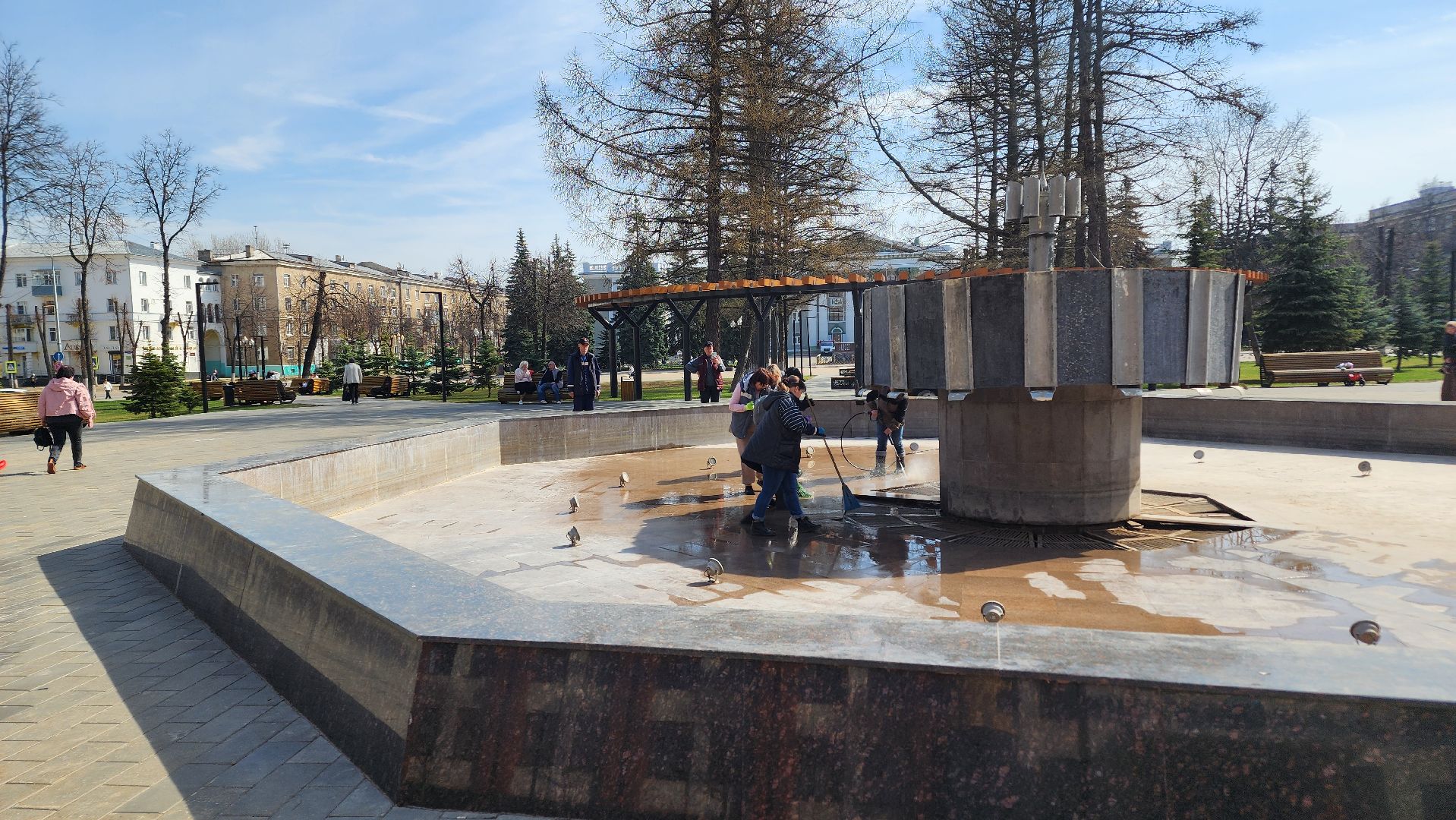 благоустройство 2024, ступино, фонтаны,