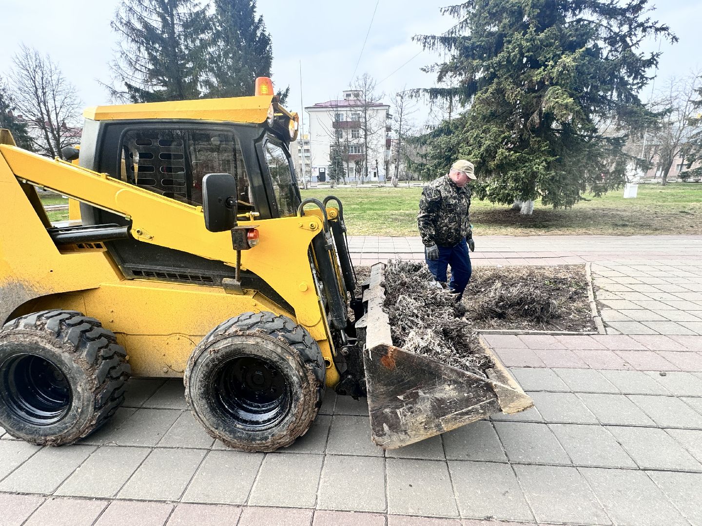 Солнечногорск, Благоустройство, Месячник чистоты, советская площадь, коммунальная служба,