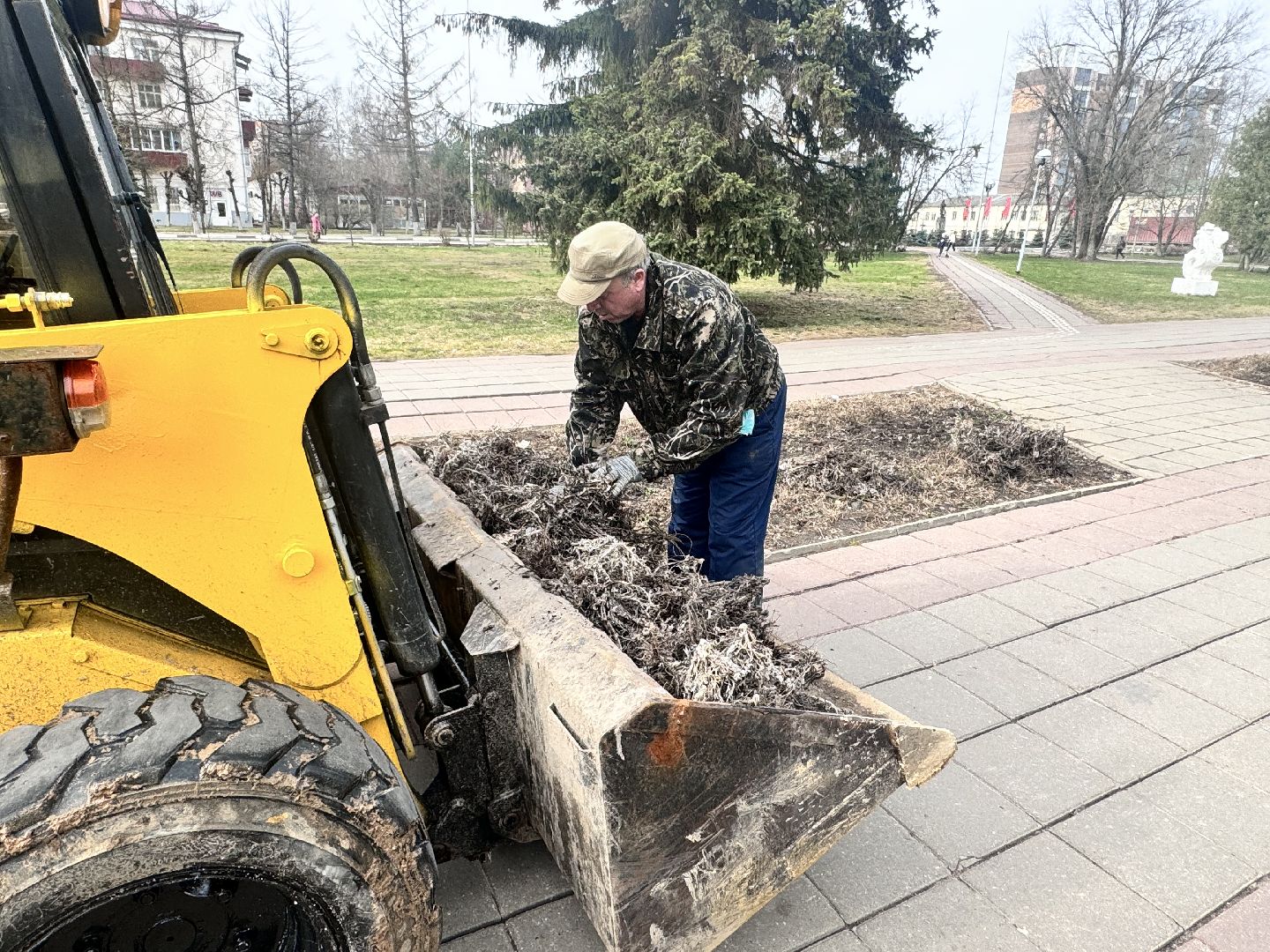 Солнечногорск, Благоустройство, Месячник чистоты, советская площадь, коммунальная служба,