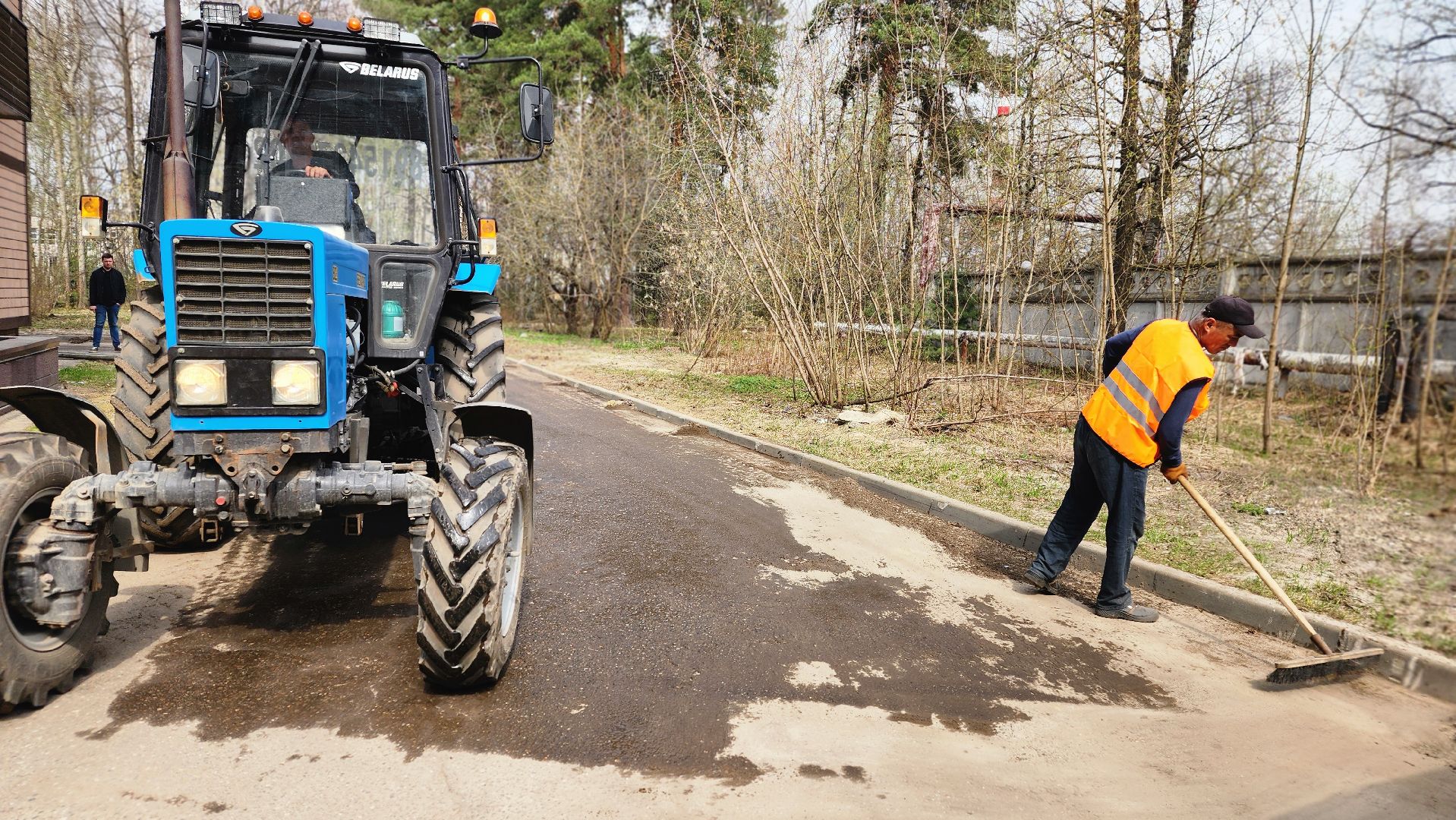 протвино, комбинат благоустройства, уборка, месячник по благоустройству, уборка города,