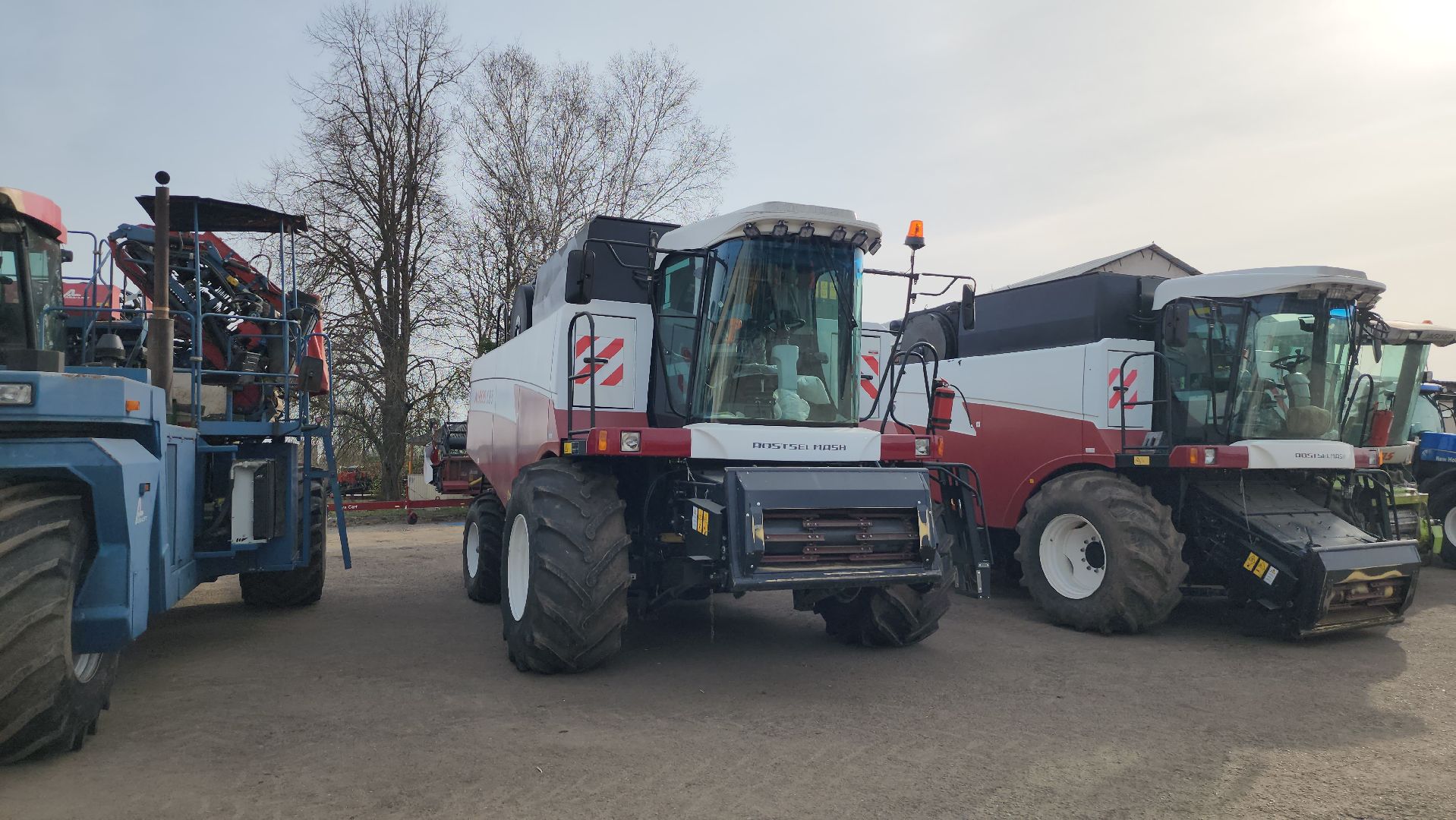 сельское хозяйство, серпухов, ао дашковка, сельхозтехника, весенний смотр техники, поселок большевик,