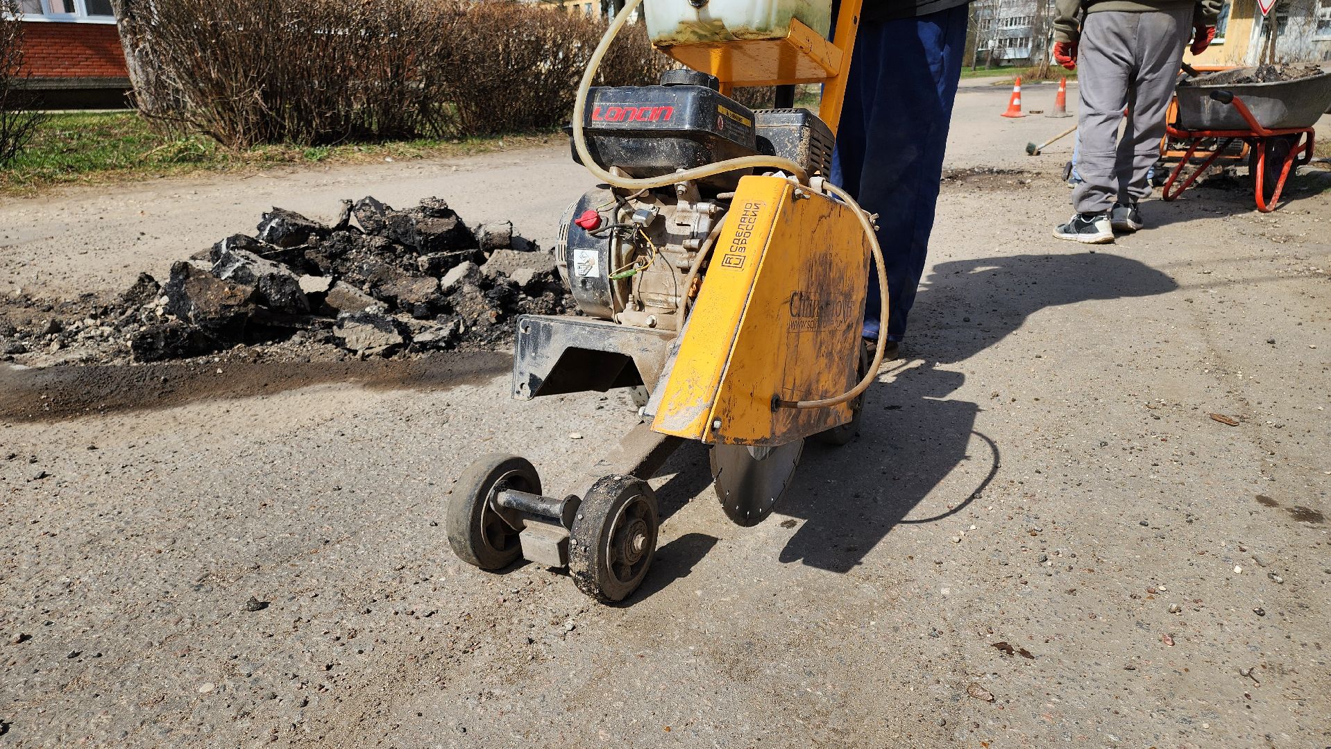 кашира, ремонт, дорожные службы, ямочный ремонт, оцифровка ям, асфальтовое покрытие,