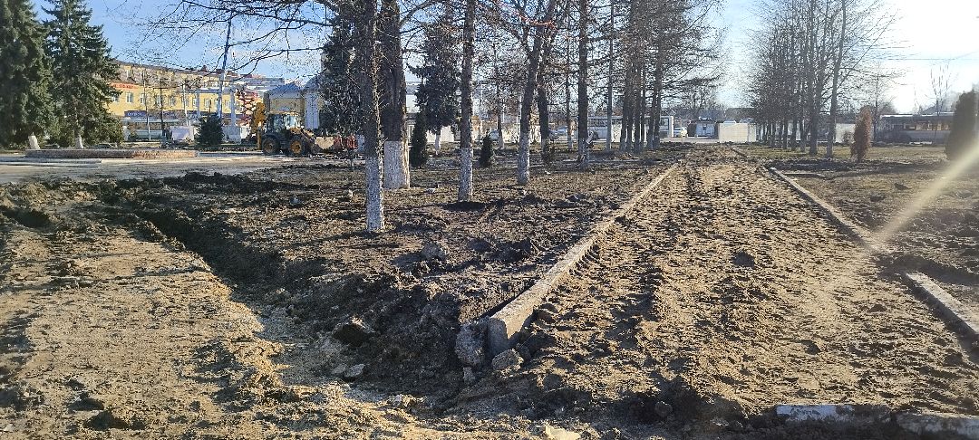 Бронницы, площадь Тимофеева, благоустройство