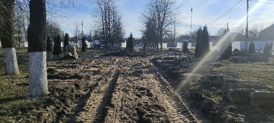 Бронницы, площадь Тимофеева, благоустройство