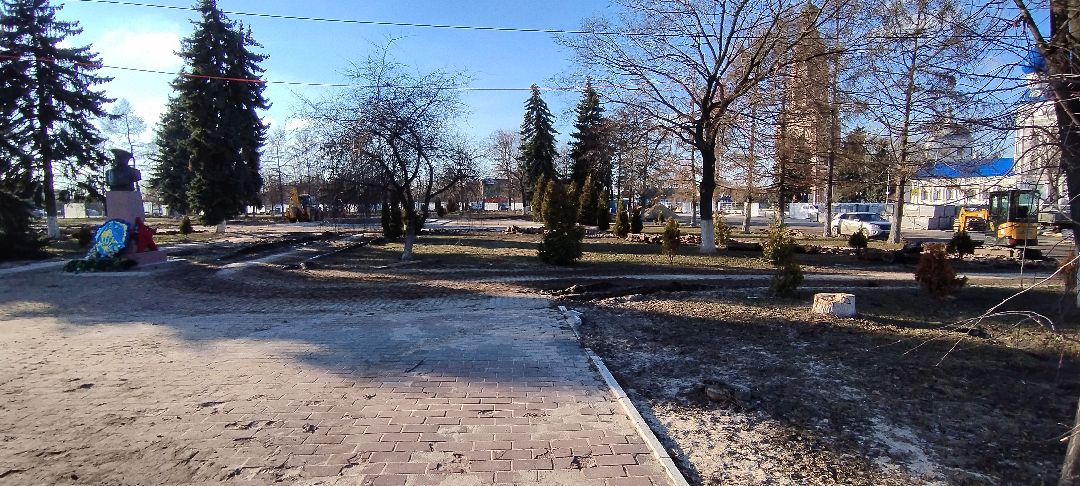 Бронницы, площадь Тимофеева, благоустройство