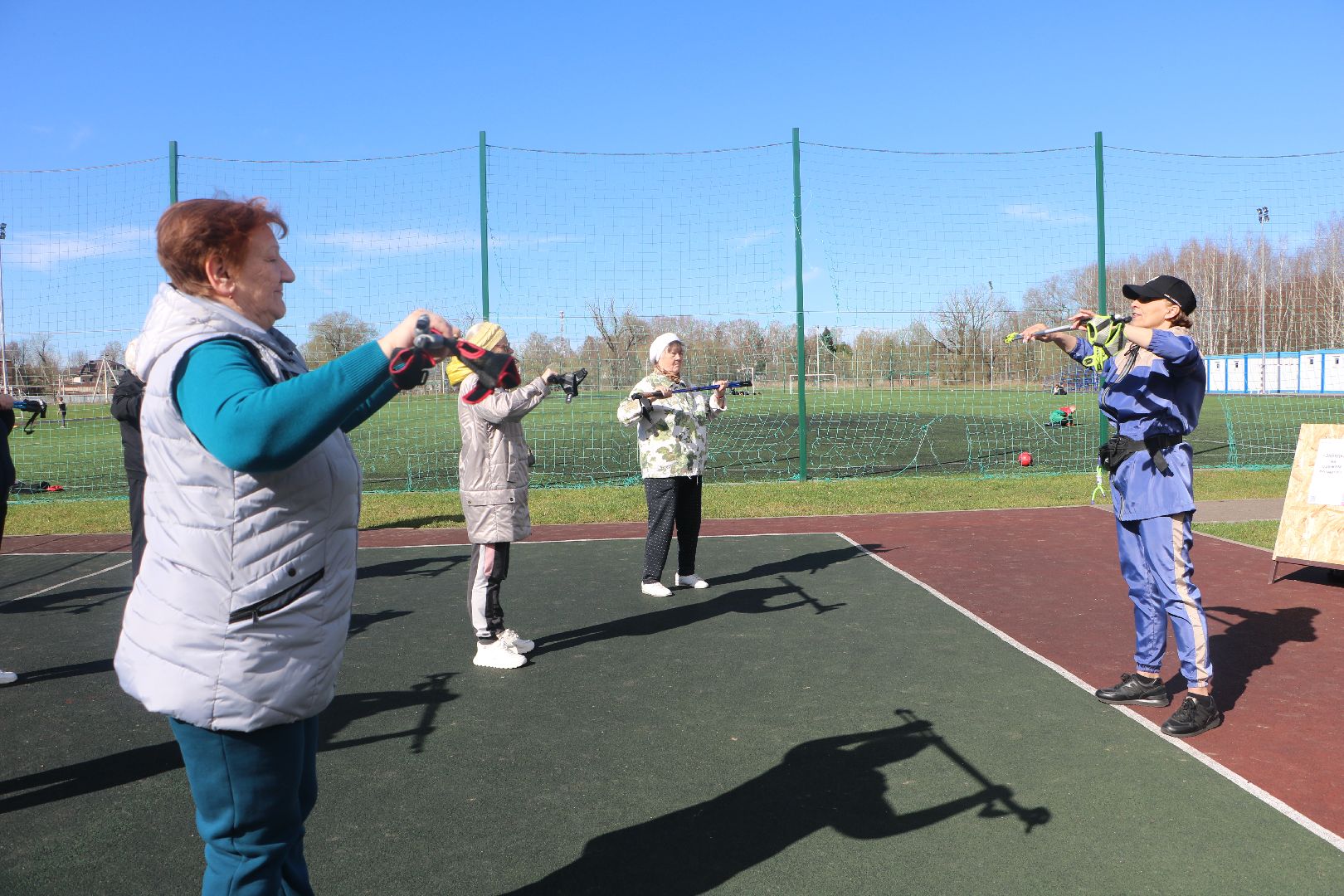 лотошино, лотошинский парк, лотошинский стадион, активное долголетие, паркиподмосковья,