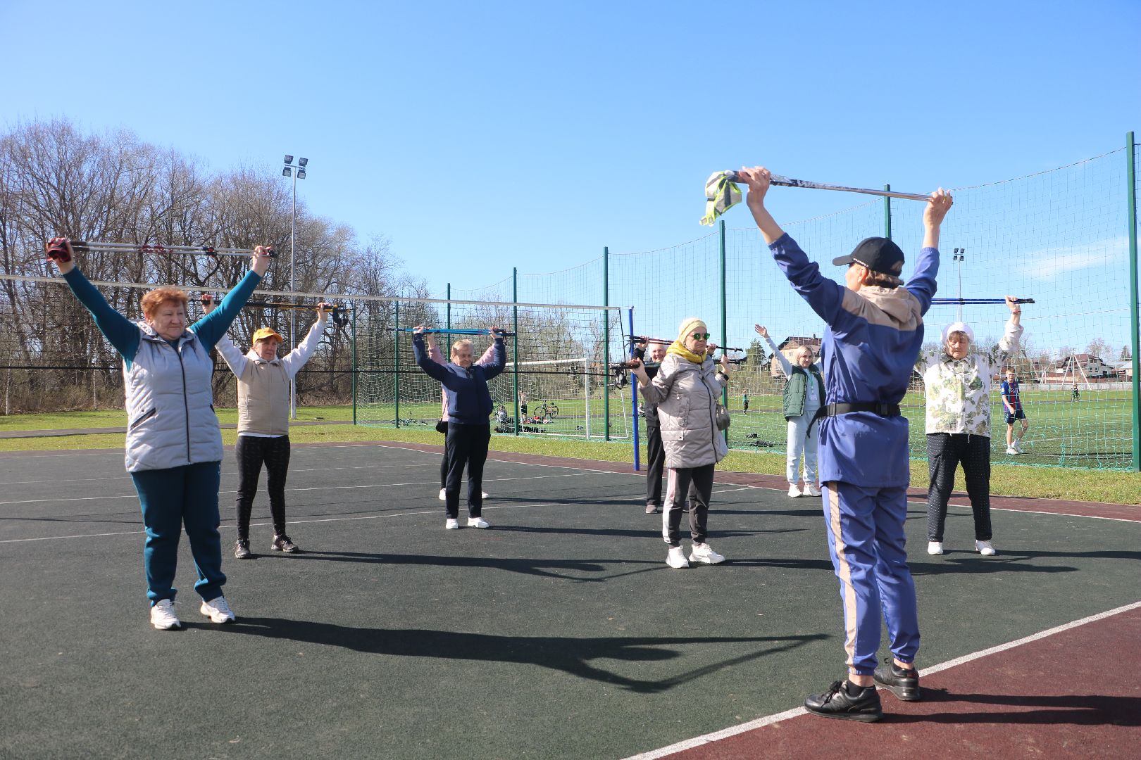 лотошино, лотошинский парк, лотошинский стадион, активное долголетие, паркиподмосковья,