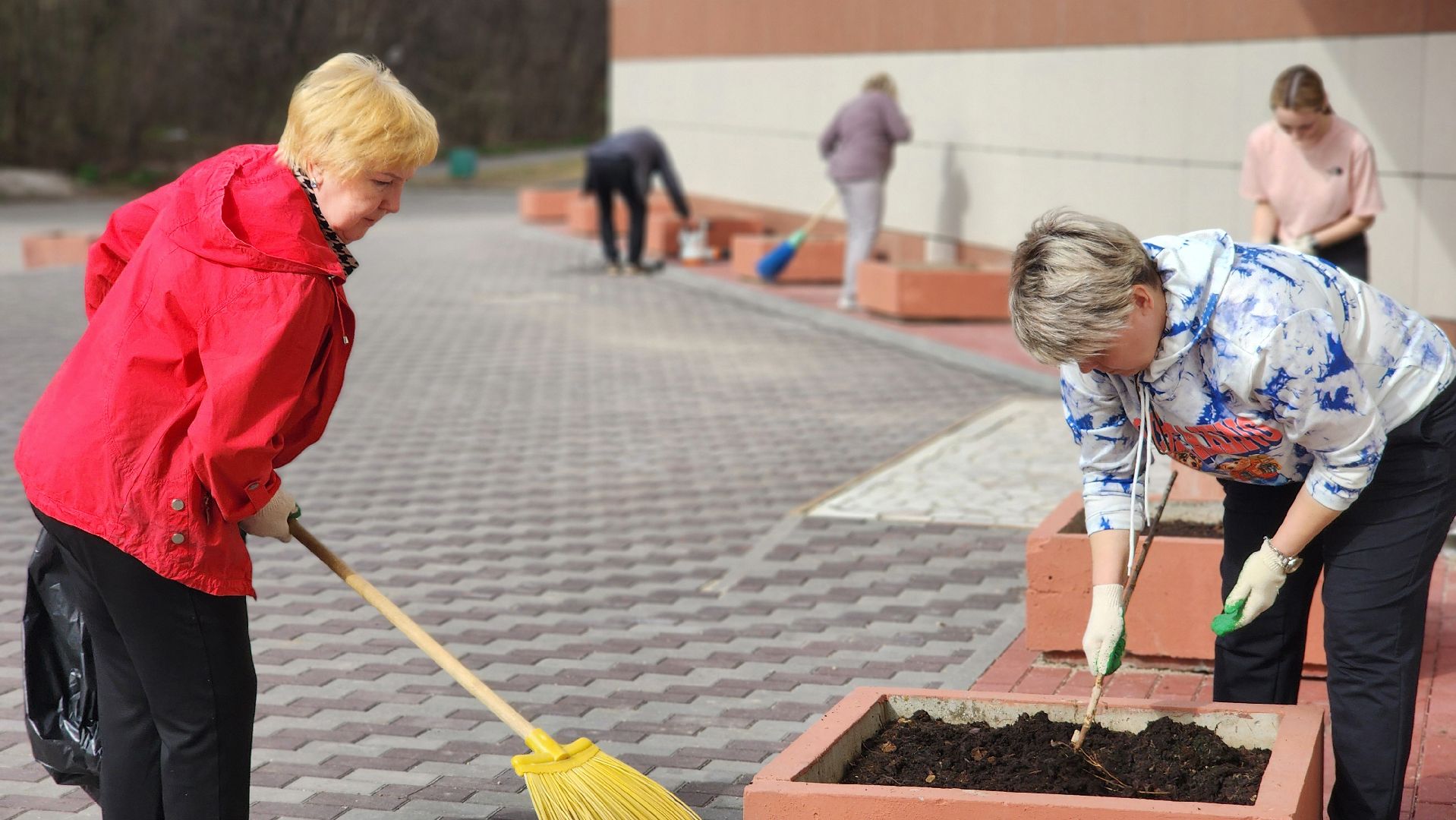 протвино, цми, дворец молодежи, субботник, чистота,