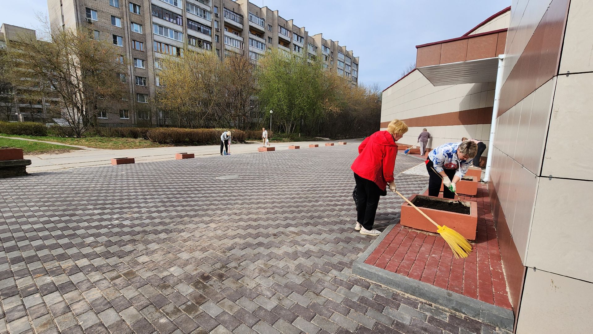 протвино, цми, дворец молодежи, субботник, чистота,