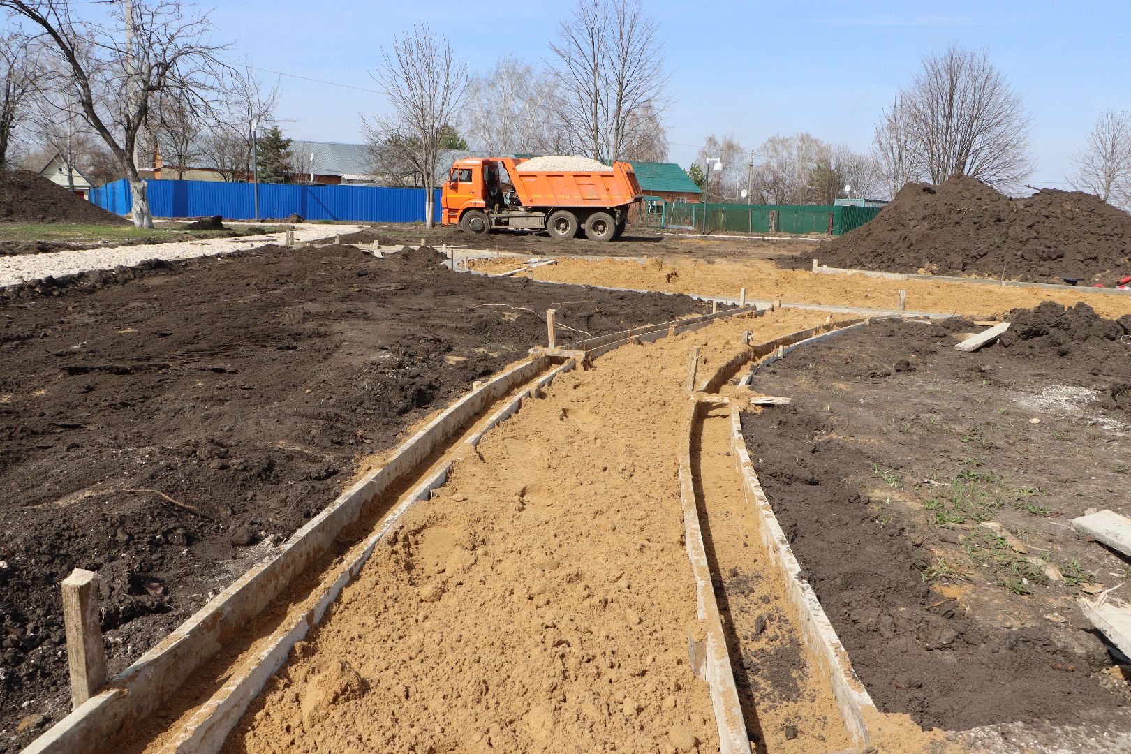 нацпроект, жилье и городская среда, проект президента, яблоневый сад, сад БТЗ, Успенский, Серебряные Пруды, фонтан,