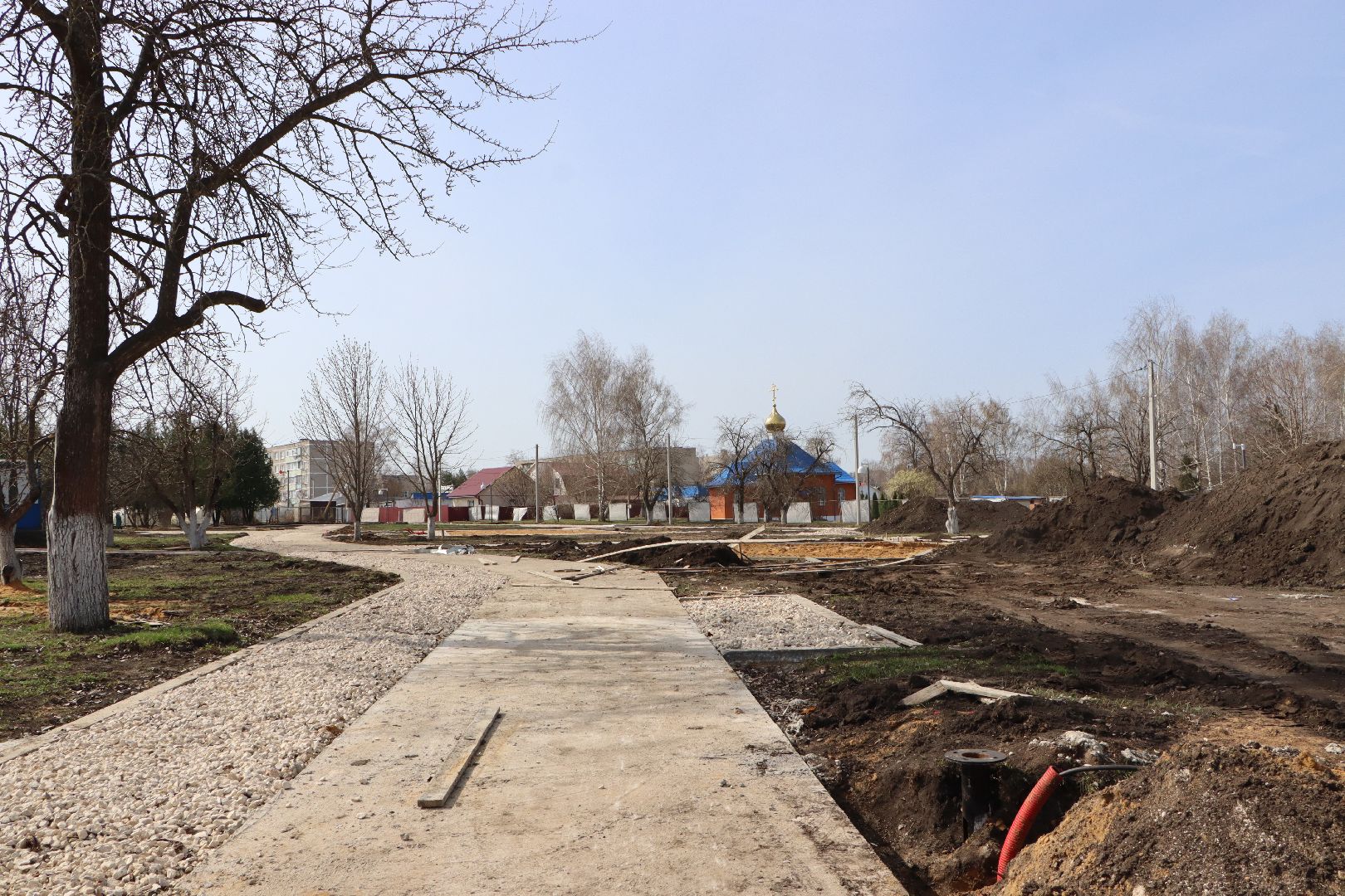 нацпроект, жилье и городская среда, проект президента, яблоневый сад, сад БТЗ, Успенский, Серебряные Пруды, фонтан,