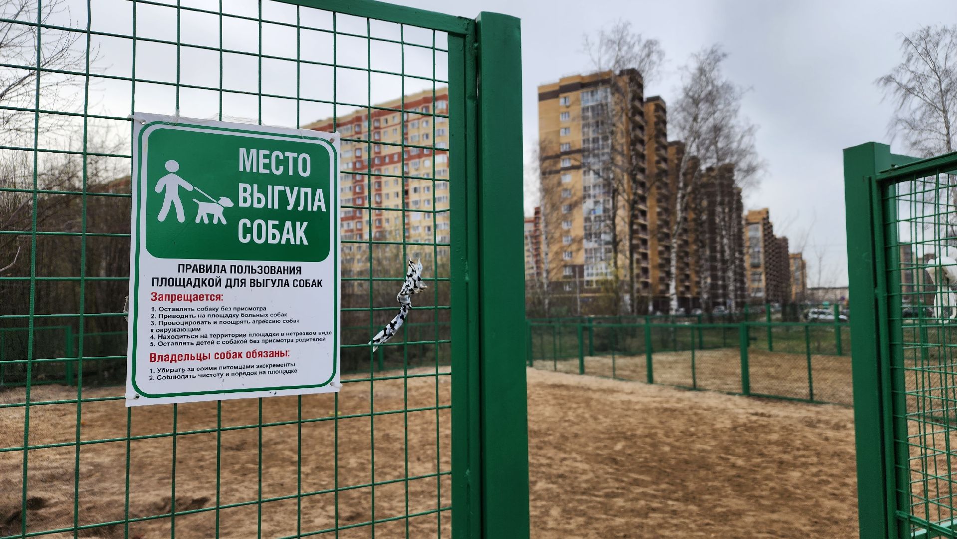 площадка для выгула собак, выездная администрация, Лосино-Петровский,благоустройство,