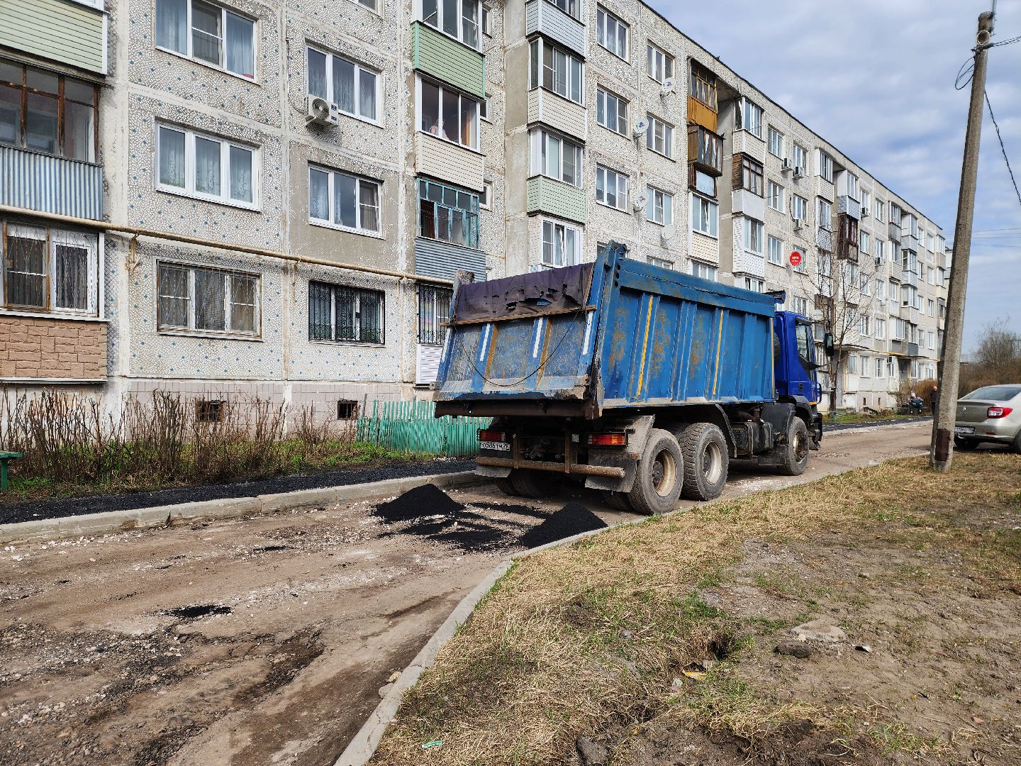 ногинск, дороги, ямочный ремонт, благоустройство,