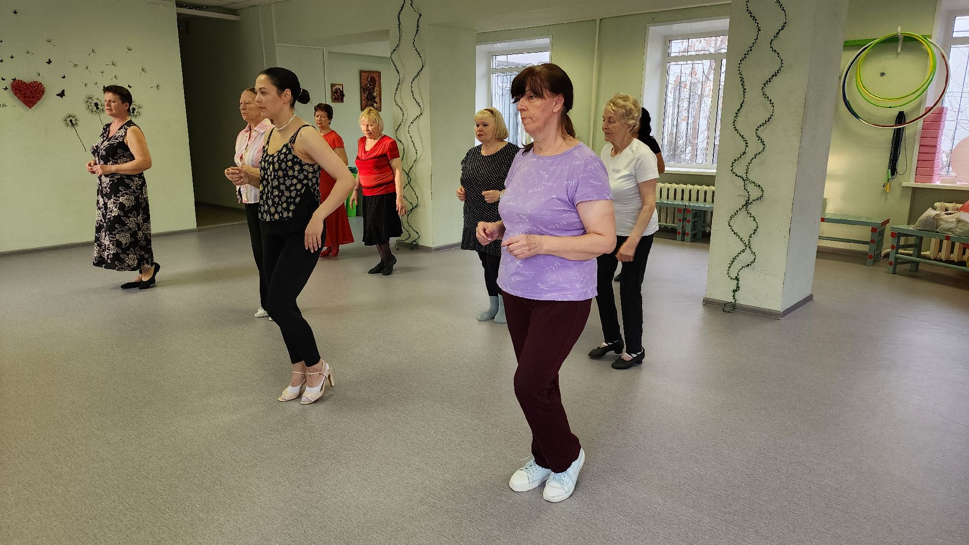 кашира, ожерелье, активное долголетие, бачата, танцы, зож, возрастные женщины,