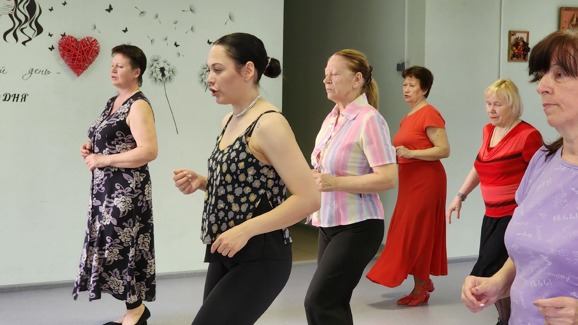 кашира, ожерелье, активное долголетие, бачата, танцы, зож, возрастные женщины,