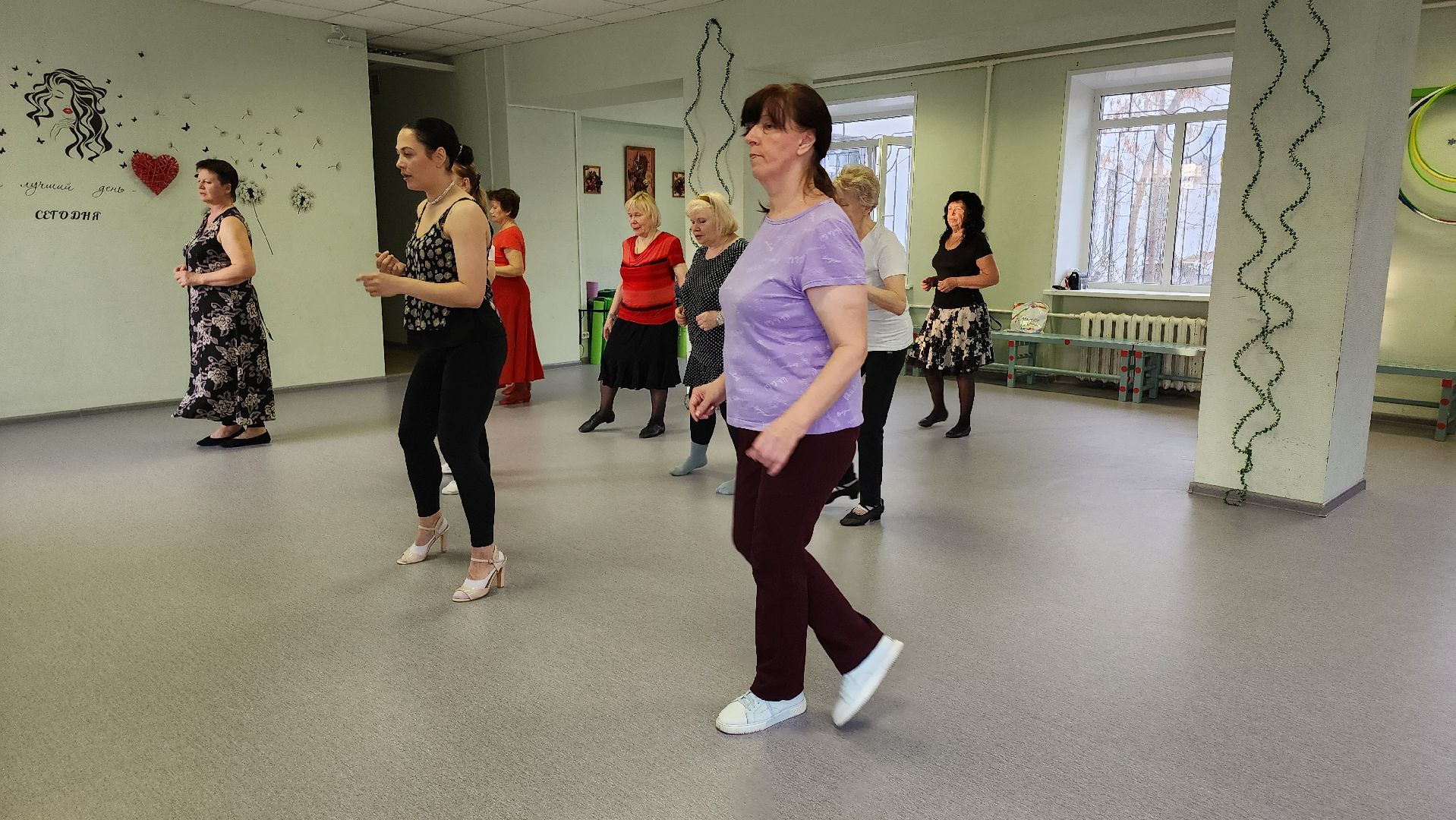 кашира, ожерелье, активное долголетие, бачата, танцы, зож, возрастные женщины,