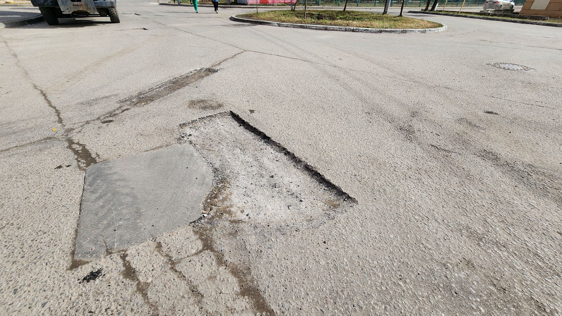 красногорск, ямочный ремонт, дороги,опалиха,