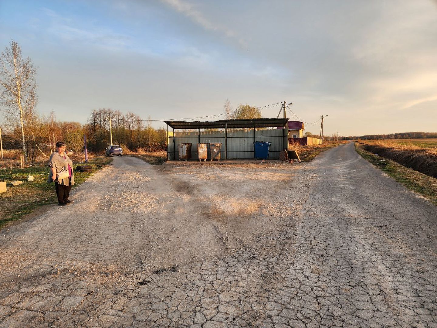 чехов, выездная администрация, жители, обращение жителей, ремонт дороги, деревня,