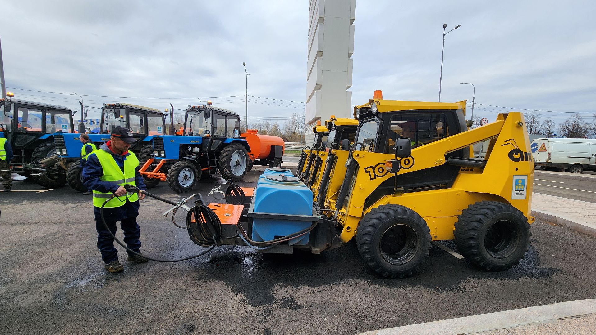 Солнечногорск, ЖКХ, Коммунальная техника, Субботник,
