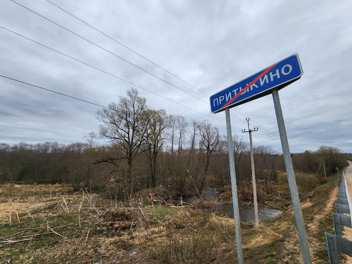 плотина, бобры, благоустройство, притыкино, дорожные работы, руза, рузский городской округ,