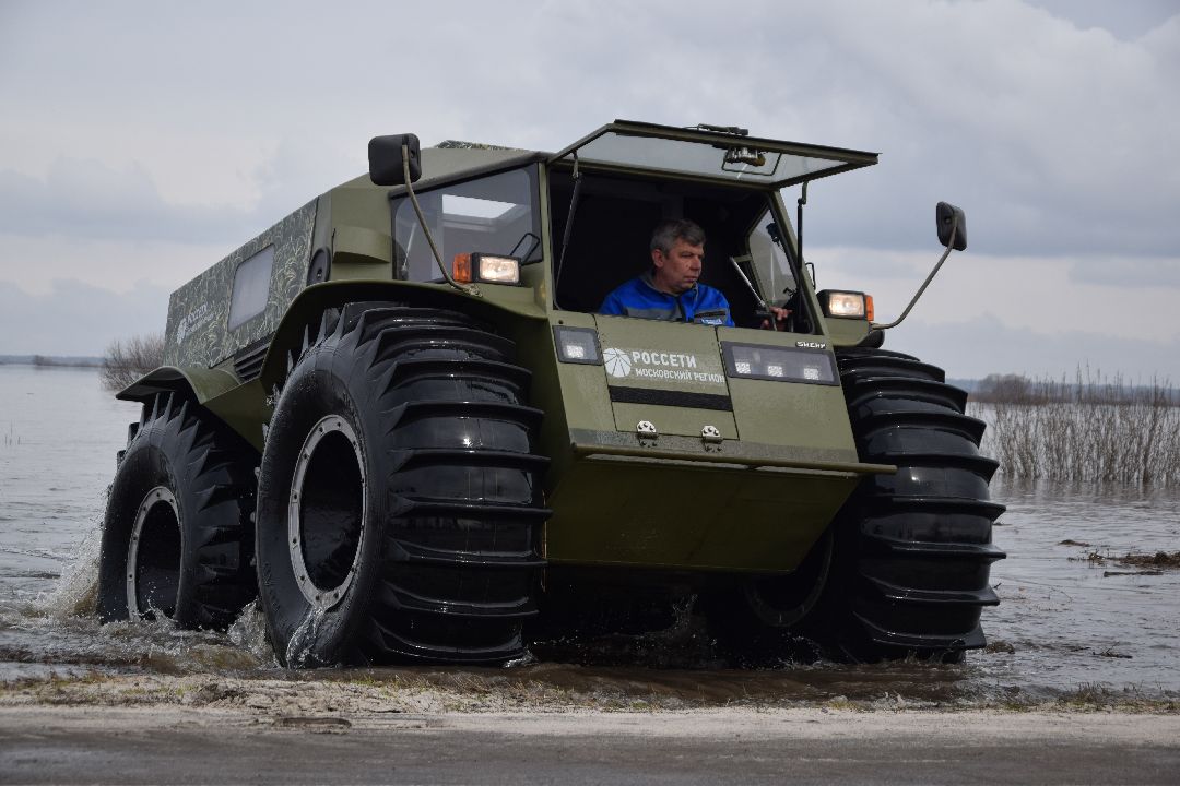 Россети, Луховицы, паводок