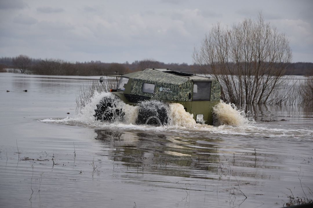 Россети, Луховицы, паводок