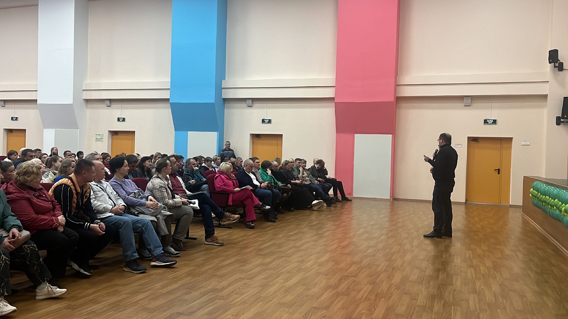 выездная администрация, станция никольское, встреча администрации с жителями,