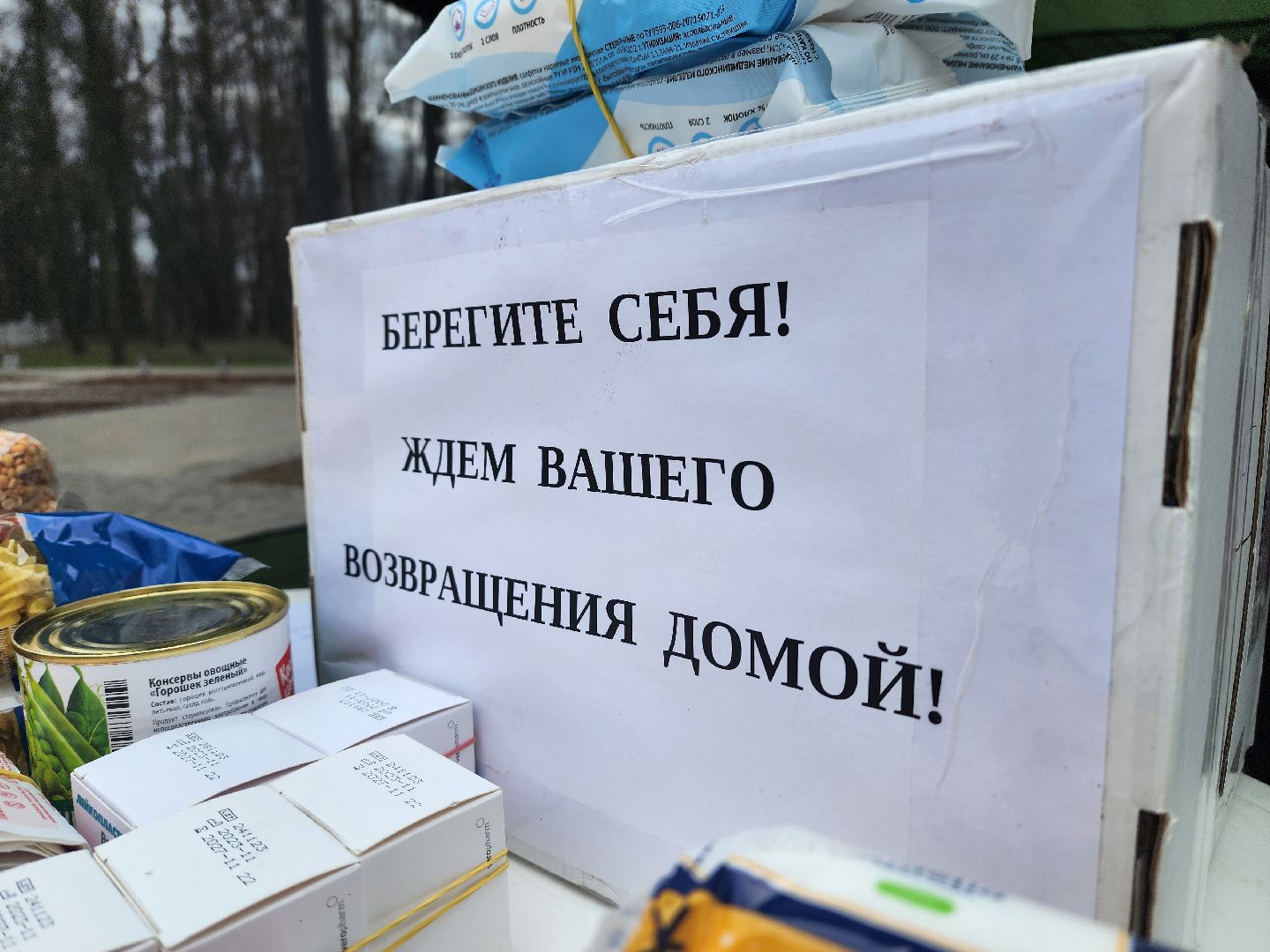 воскресенск, сво, гуманитарная помощь, доброе дело, парк кривякино,