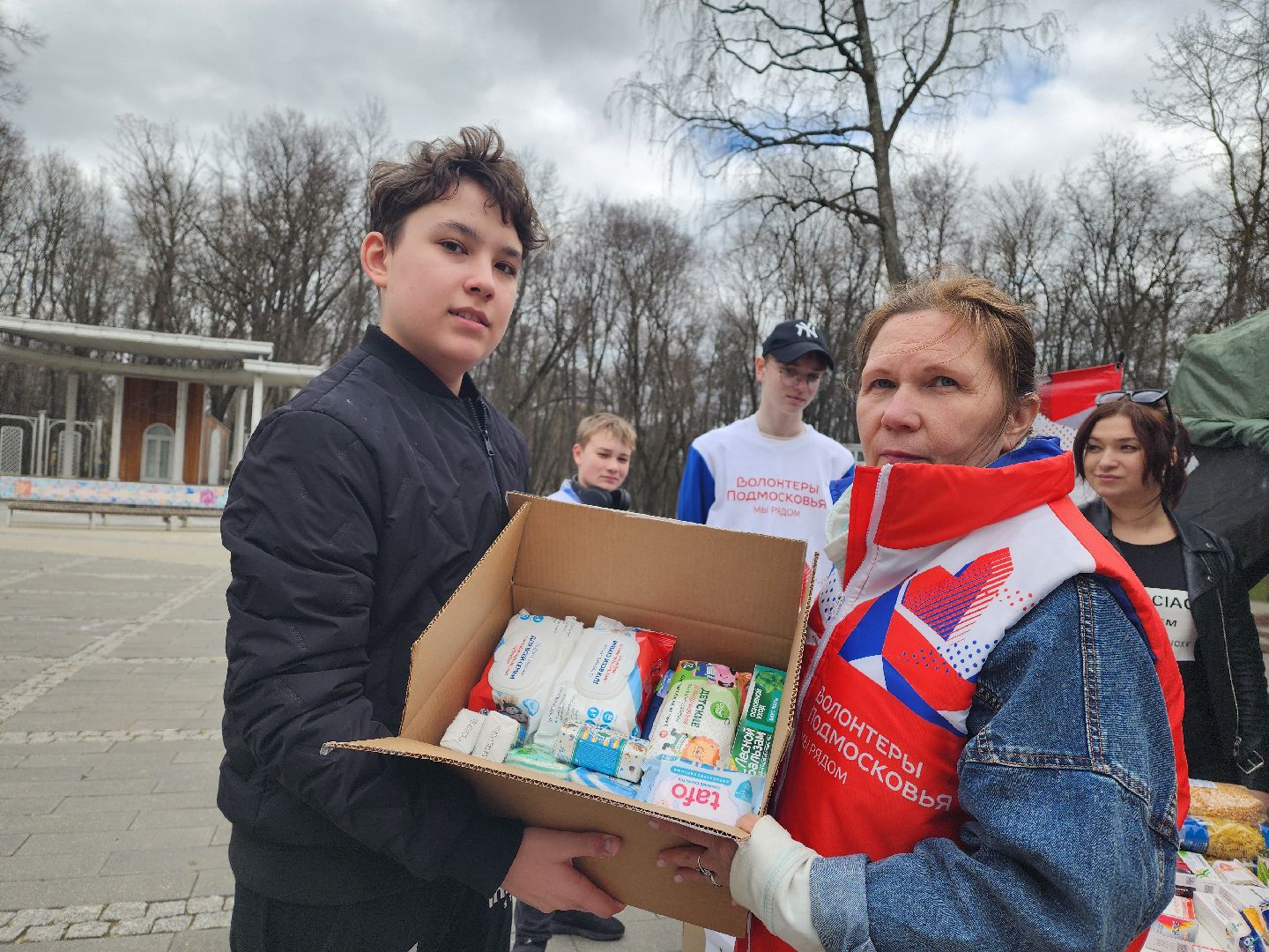 воскресенск, сво, гуманитарная помощь, доброе дело, парк кривякино,
