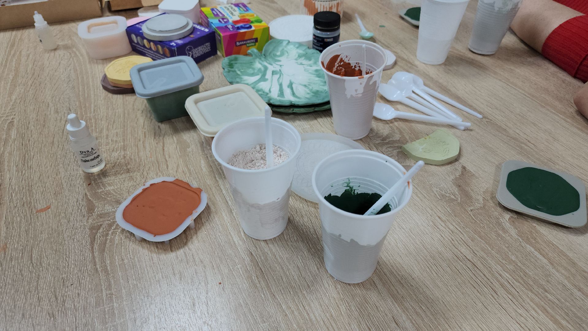 кашира, активное долголетие, ароматическое саше, мастер-класс, гипс, отдушка, акриловая краска, дизайн, декор,