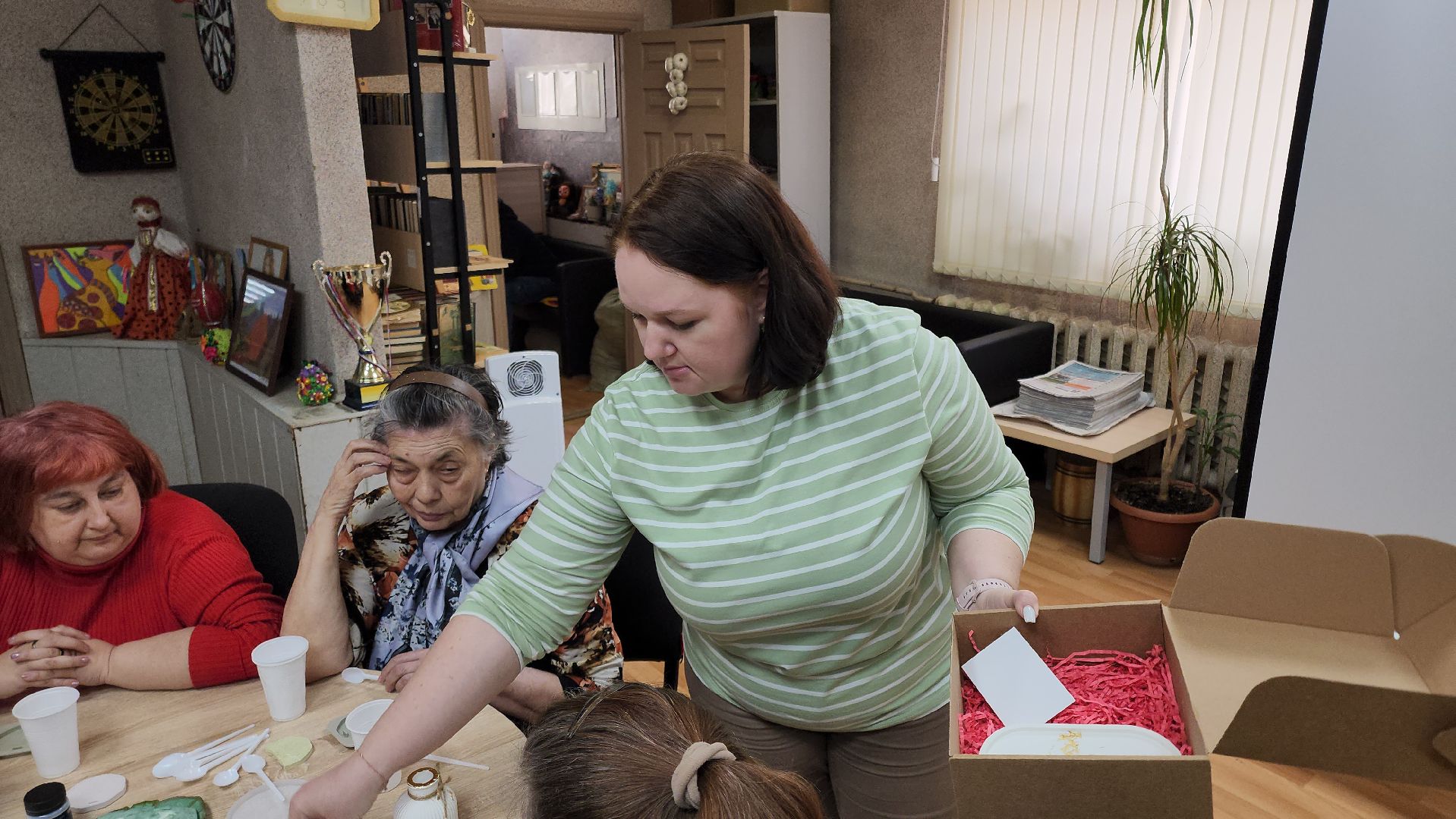 кашира, активное долголетие, ароматическое саше, мастер-класс, гипс, отдушка, акриловая краска, дизайн, декор,