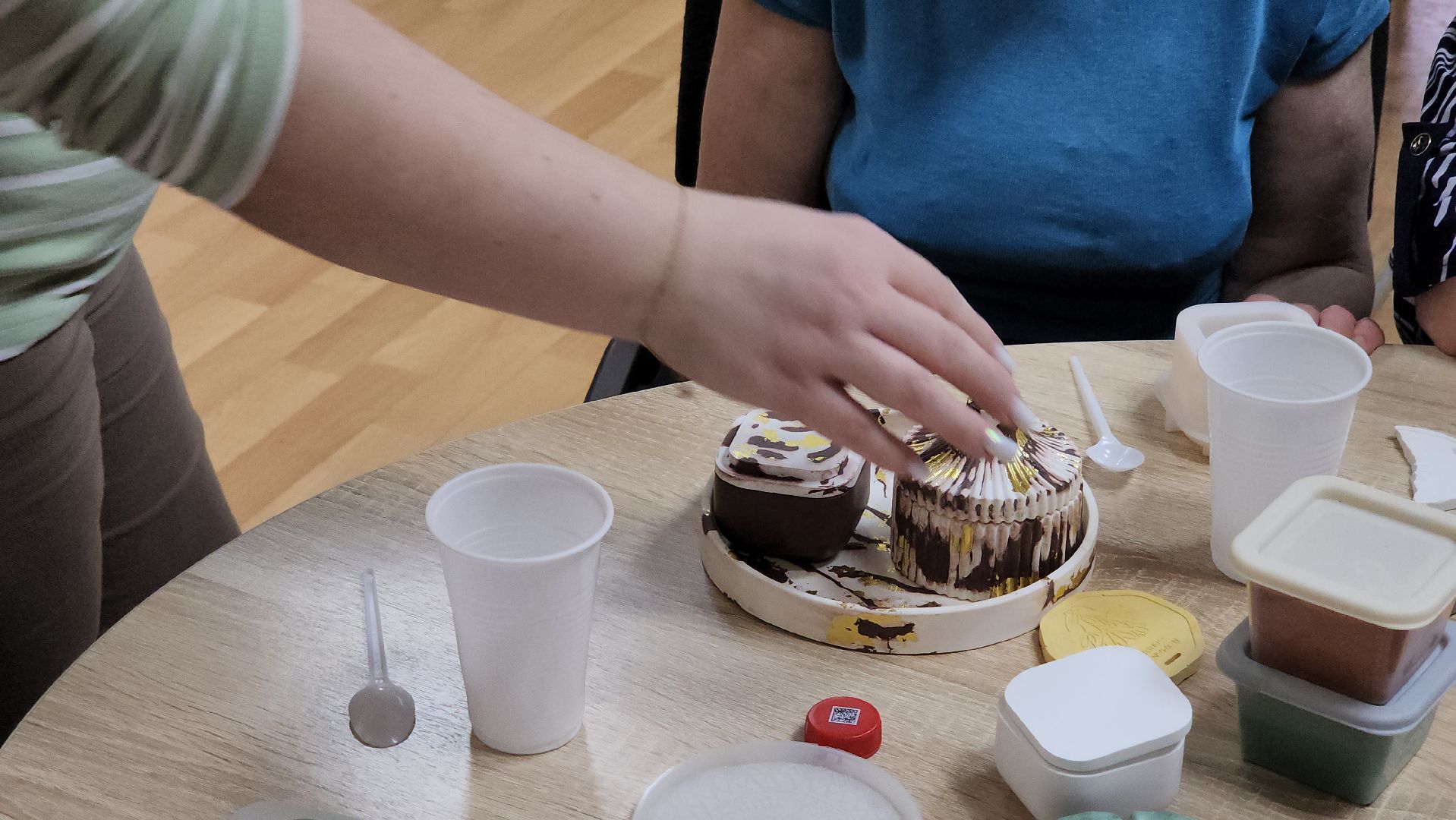 кашира, активное долголетие, ароматическое саше, мастер-класс, гипс, отдушка, акриловая краска, дизайн, декор,