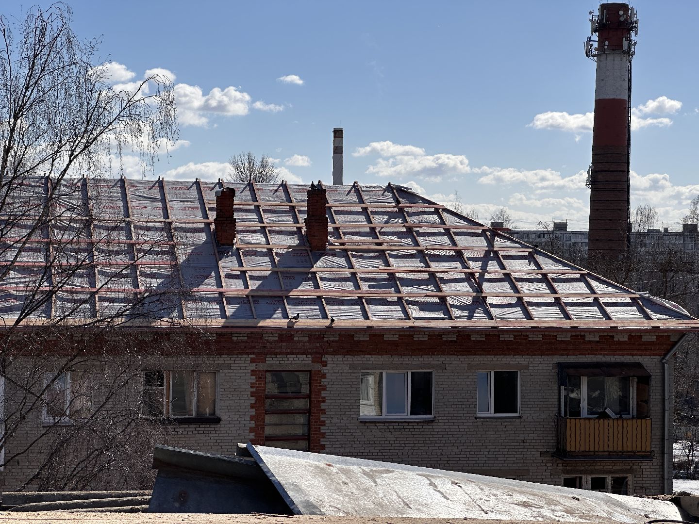 Клин, ЖКХ, ремонт крыши, перемены, строительство,