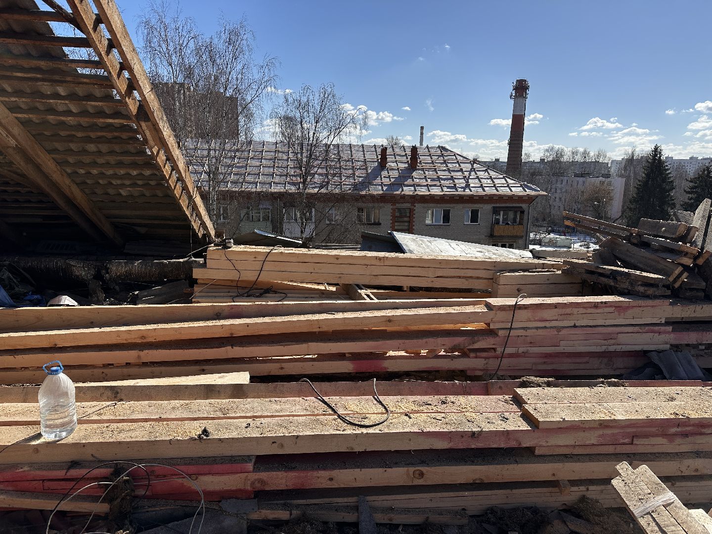 Клин, ЖКХ, ремонт крыши, перемены, строительство,