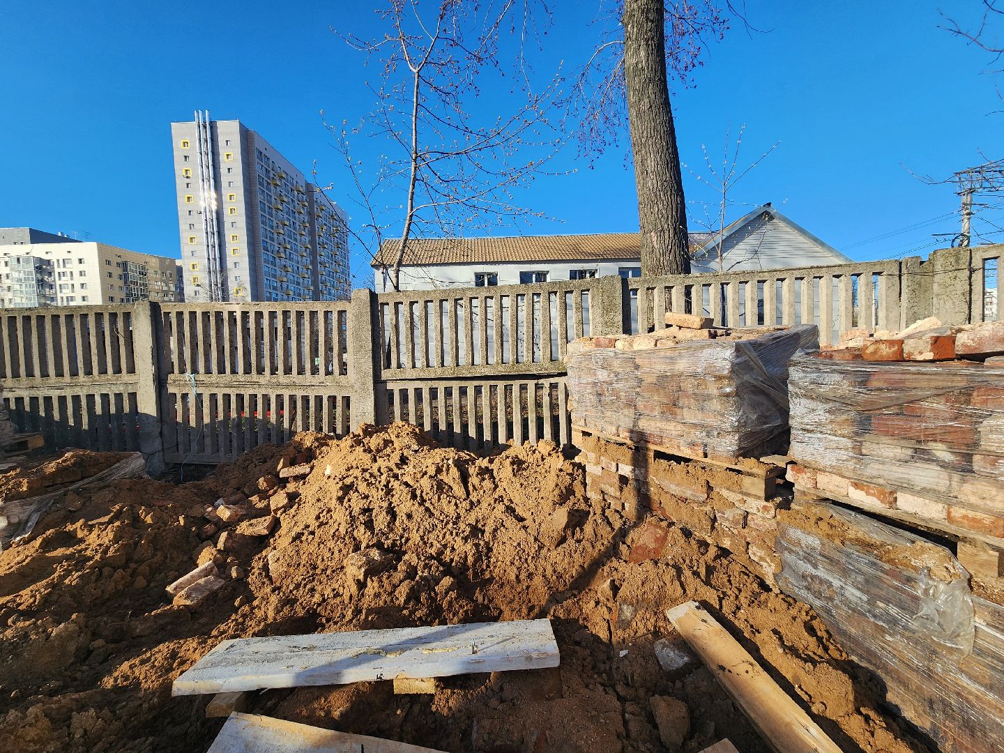 пушкино, историческое здание, реконструкция здания, история, строительство,