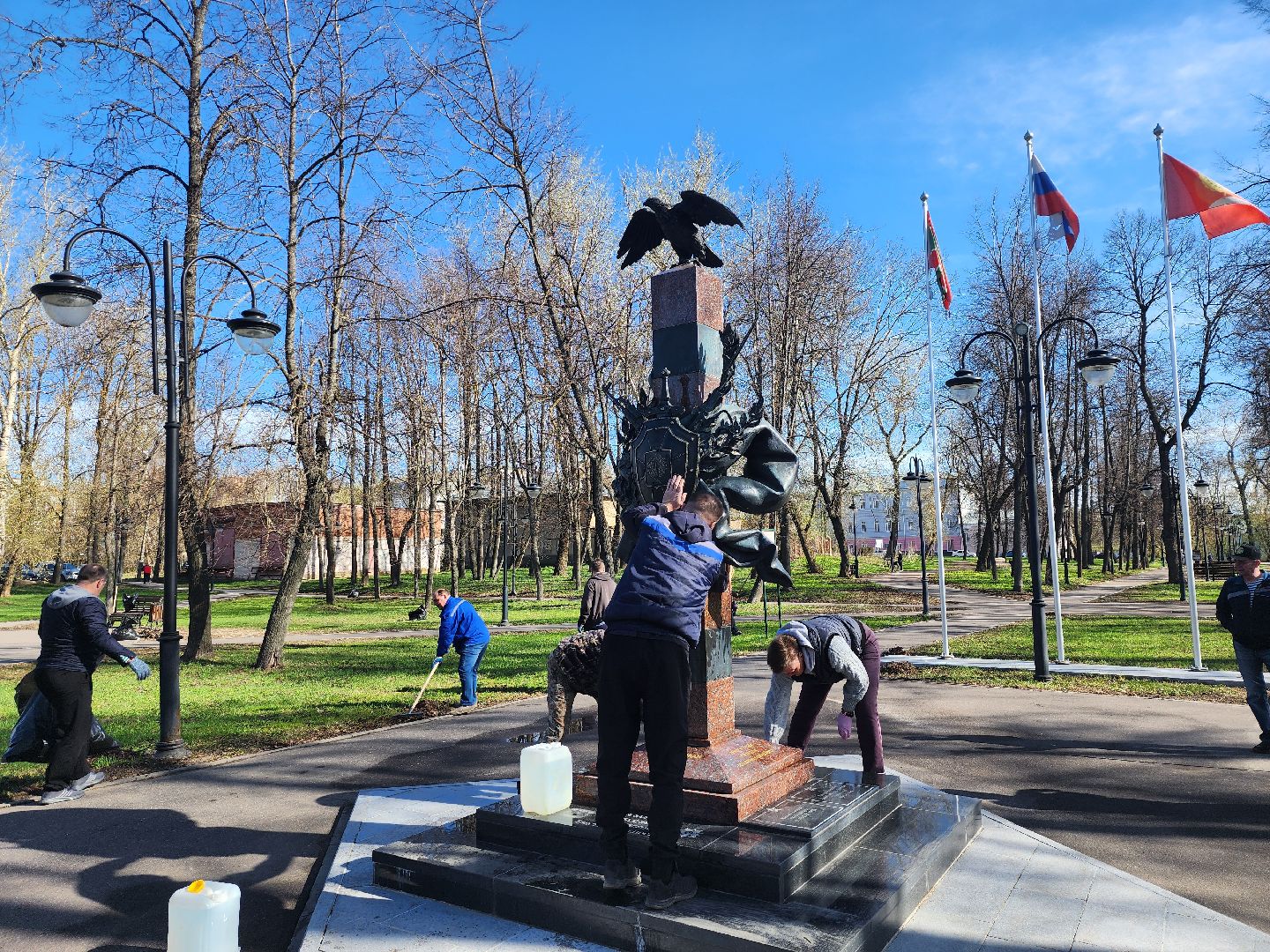 серпухов, подмосковье, субботник,