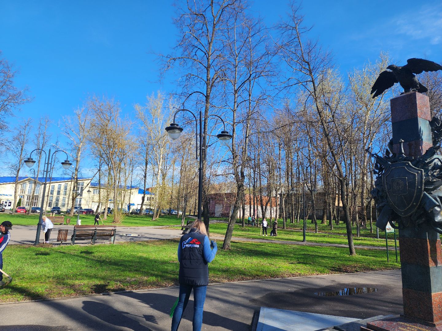 серпухов, подмосковье, субботник,