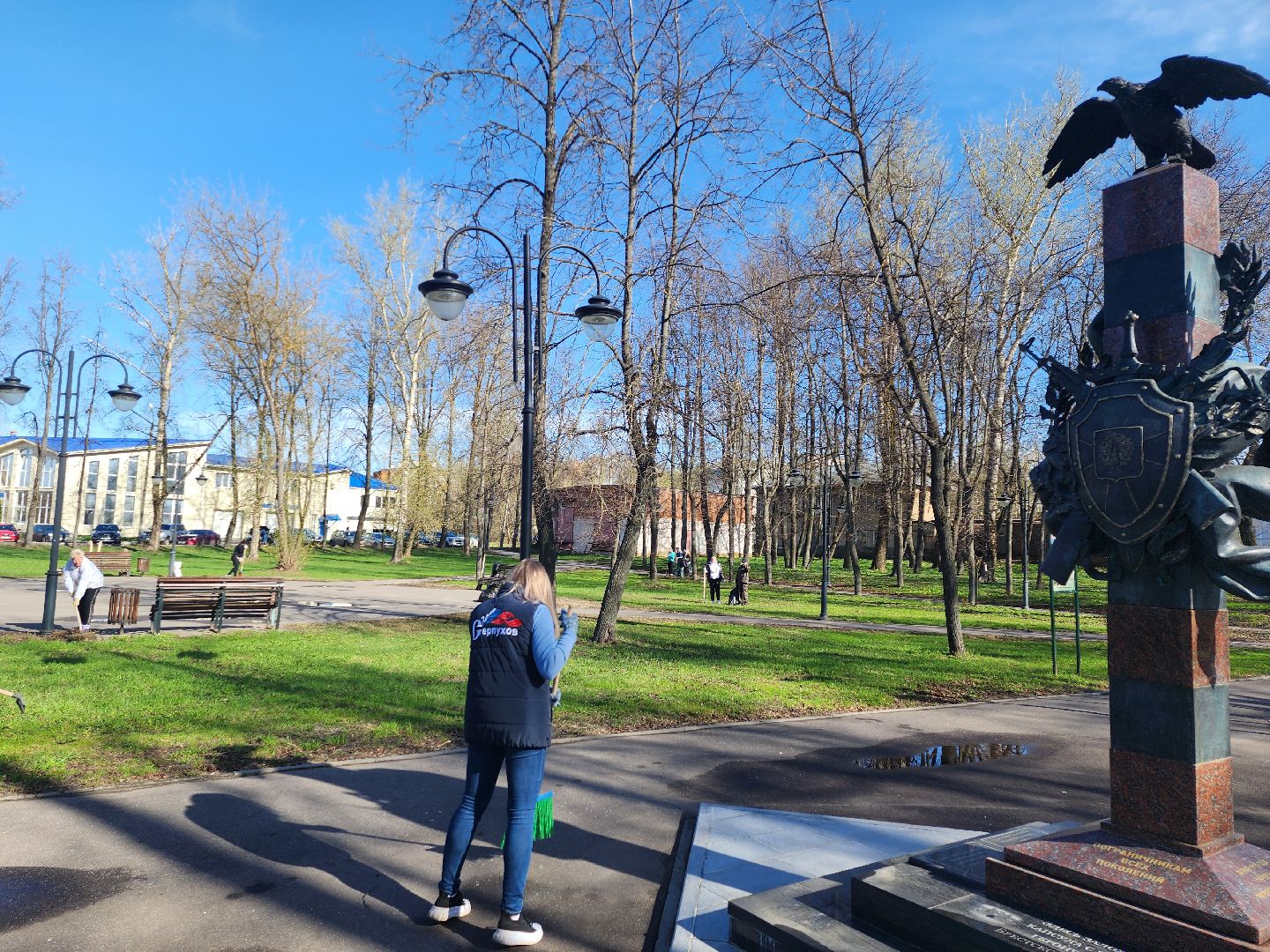 серпухов, подмосковье, субботник,