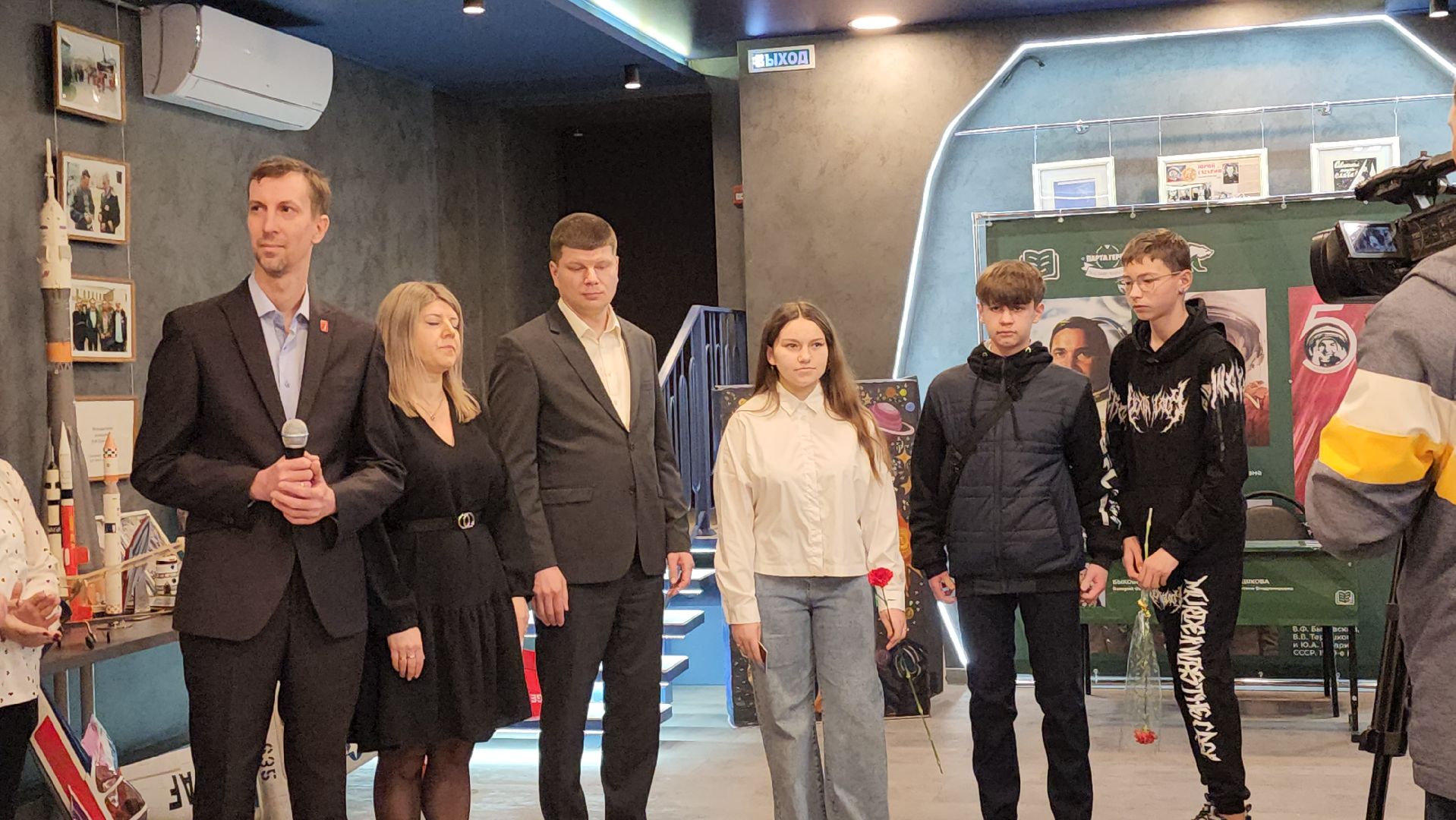 Павловский Посад, Городской округ Павловский Посад, Люди, Дети, парта героя, день космонавтики,