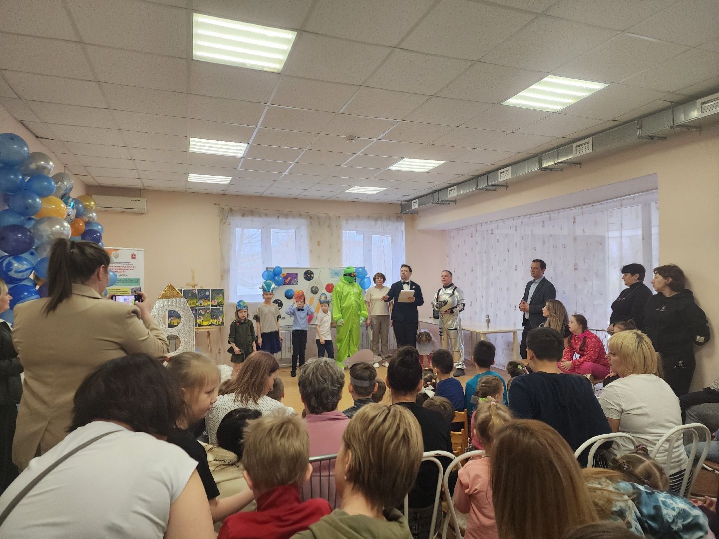 ивантеевка, дети, день космонавтики, реабилитация, инвалиды, дети с особенностями развития,