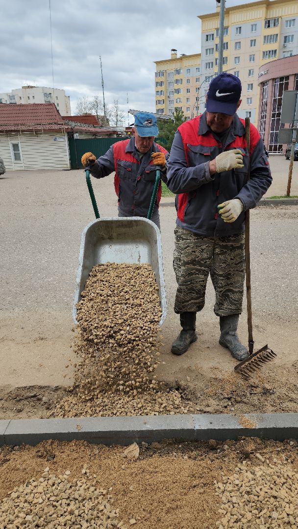 Руза, ремонт дорог, пешеходная дорожка, ремонт пешеходной дорожки, дорожные службы, дорожные работы, рузский городской округ,