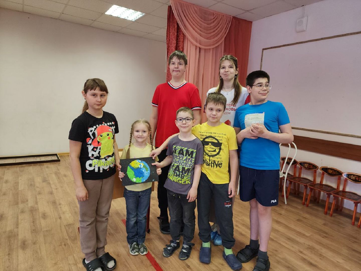 можайск, можайский городской округ, подмосковье, день космонавтики, дети, реабилитационный центр, воспитанники центра, волонтеры, квест, мастер-класс,