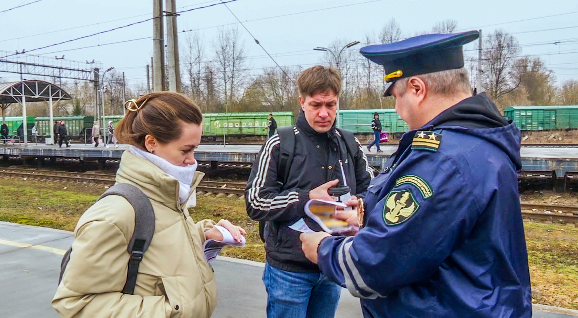 Клин, общество, жд пути, безопасность,