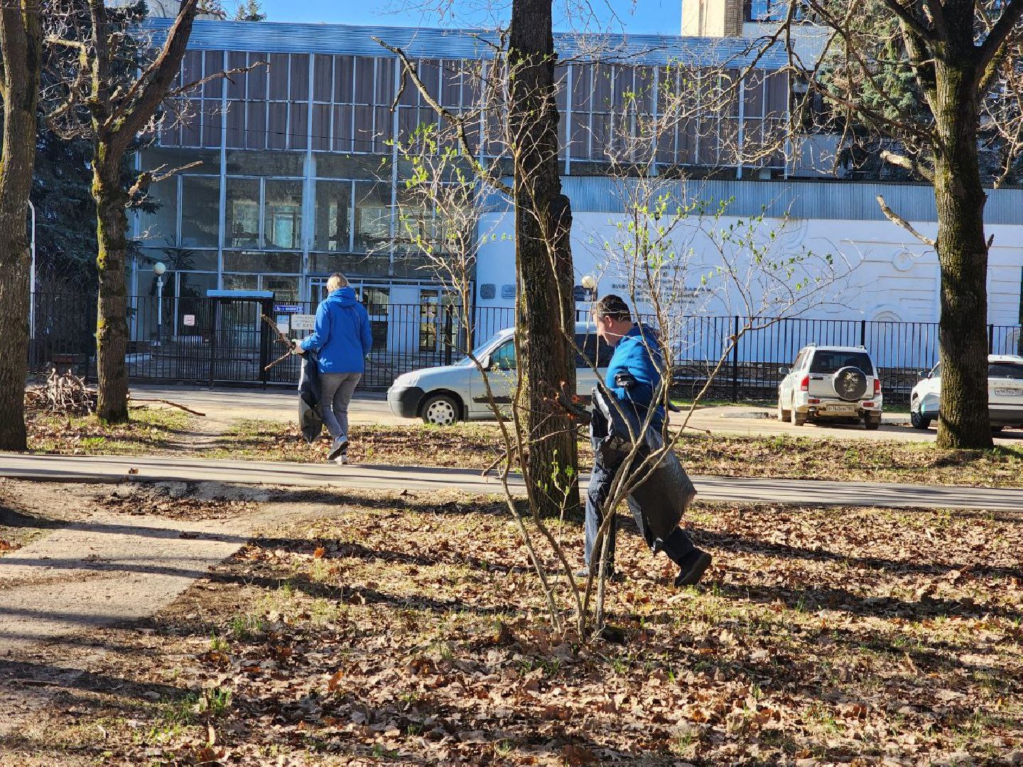 пущино, субботник, уборка города,