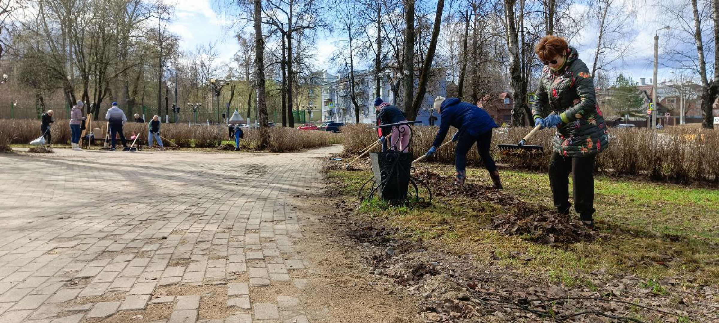 Дмитров, Субботник, Благоустройство,