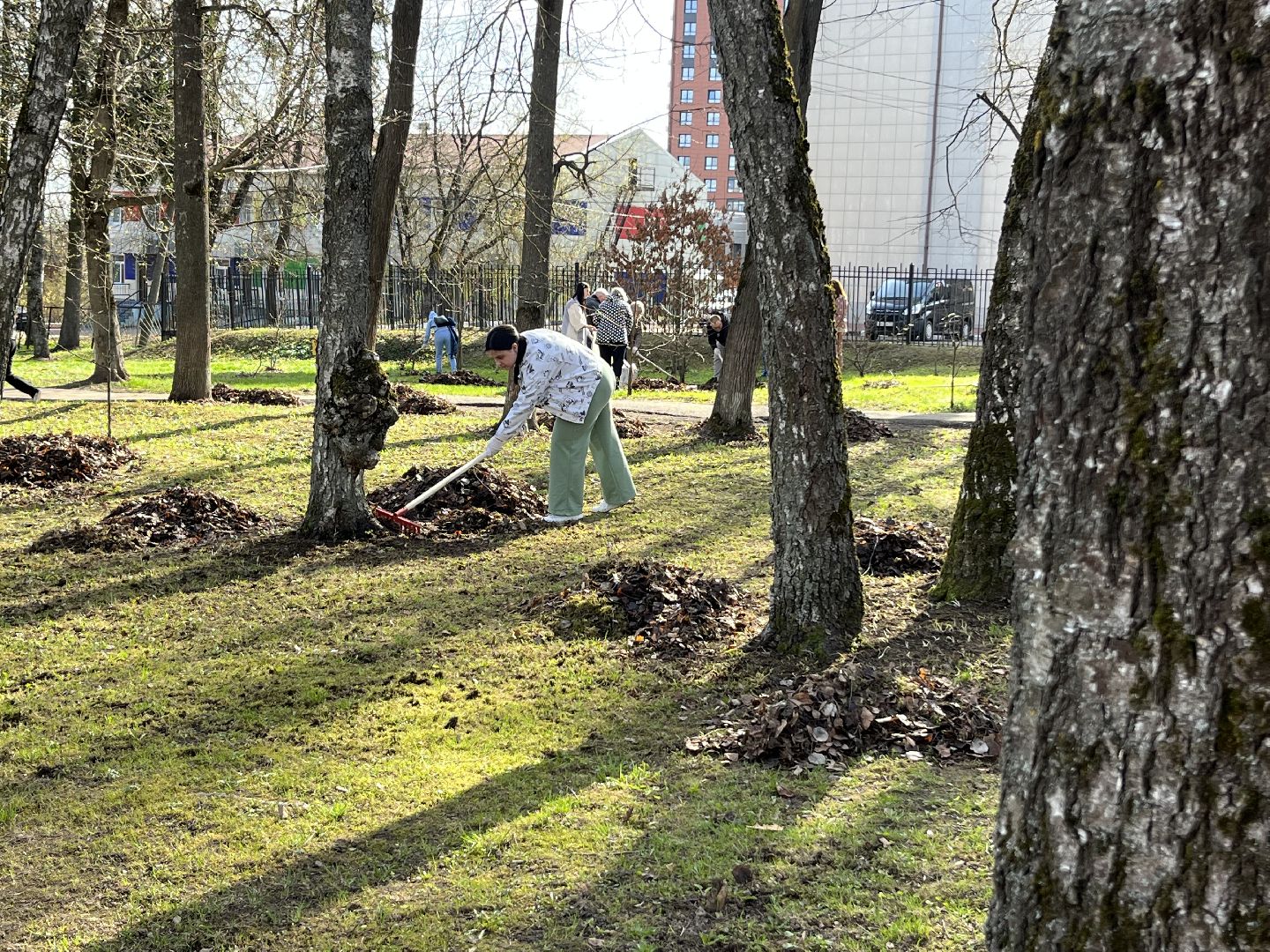 наро-фоминск, бобруйский сквер, субботник, чистое подмосковье,