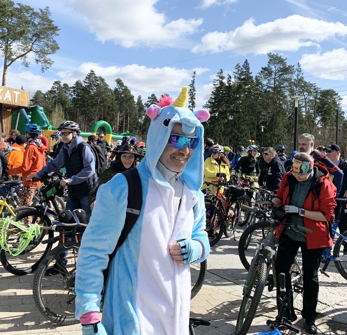 Балашиха, Подмосковье, Велопробег, велосипедисты, пестовский парк,